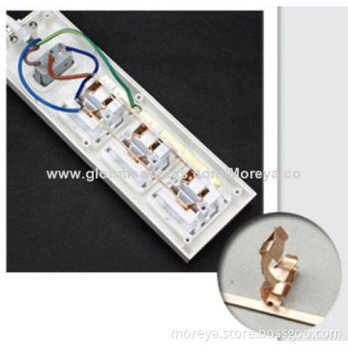 Extension Power Socket, Fashionable Appearance with Colorful Case